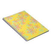 Carnet Modèle floral coloré (Côté Droit)