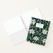 Carnet Modèle floral contemporain (Intérieur)