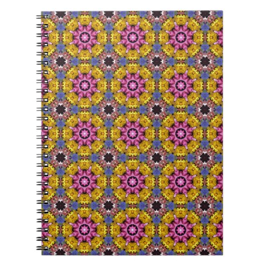 Carnet Modèle floral d'été (Devant)