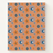 Carnet Modèle floral d'été Zesty (Dos)
