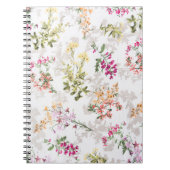 Carnet Modèle floral doux (Devant)