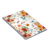 Carnet Modèle floral du jardin (Côté Droit)