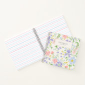 Carnet Modèle Floral été (Intérieur)