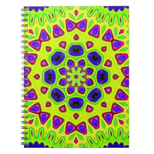 Carnet Modèle floral moderne. Illustration de trame. Pers