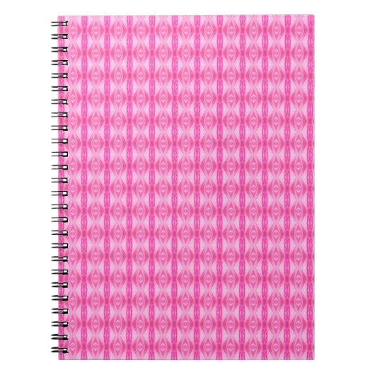 Carnet Modèle floral rose (Devant)
