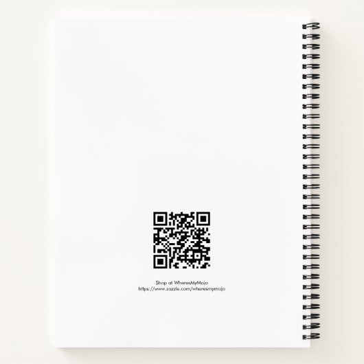 Carnet Modèle floral turc Iznik (Dos)