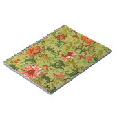 Carnet Modèle Floral vintage (Côté gauche)