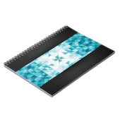 Carnet Modèle géométrique abstrait d'arrière - plan de (Côté gauche)