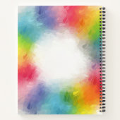 Carnet Modèle personnalisé élégant moderne (Dos)