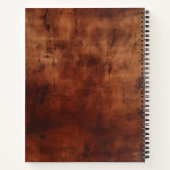 Carnet modèle Personnaliser tout le texte et les i (Dos)