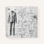 Carnet Modèle rétro (Devant)