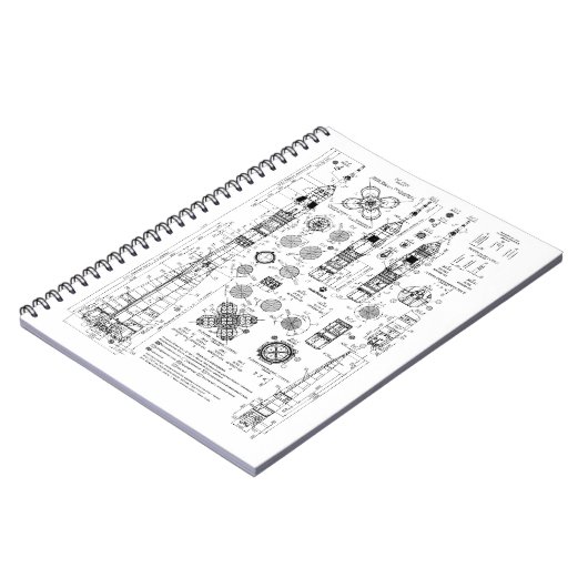 Carnet Modèle Soyuz Negro (Côté gauche)