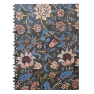 Carnet Modèle William Morris Evenlode : Vintage Moody