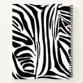 Carnet Modèle Zèbre (Dos)