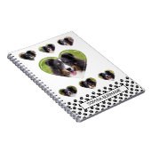 Carnet Modèles de photo de l'animal de compagnie en forme (Côté Droit)