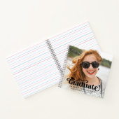 Carnet Modern 2 Photo Graduate Message & Signature (Intérieur)