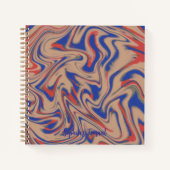 Carnet Modern Abstract Pattern Notebook (Devant)
