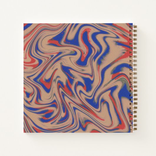 Carnet Modern Abstract Pattern Notebook (Dos)