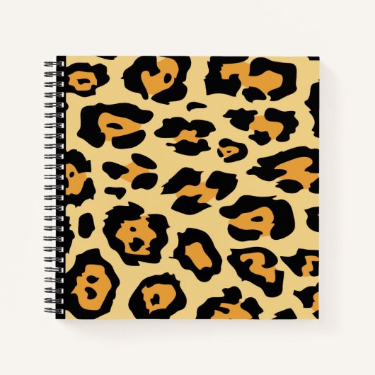 Carnet Modern Cheetah Spots Pattern (Devant)