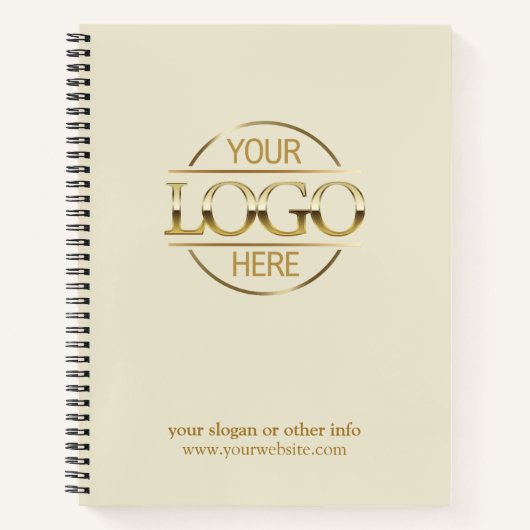 Carnet Modern Company Business Logo Promotional Gift (Devant)
