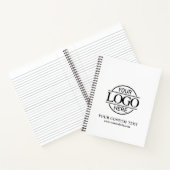 Carnet Modern Custom Business Company Logo Promotional No (Intérieur)