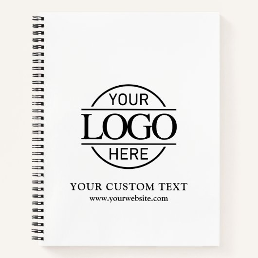 Carnet Modern Custom Business Company Logo Promotional No (Devant)