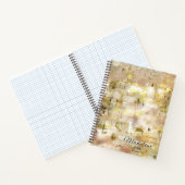 Carnet  Modern drawing  elegant pattern spiral (Intérieur)