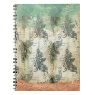 Carnet Modern Fleur De Lis Design