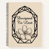 Carnet Modern Geometric Arch | Minimalist Wedding (Devant)