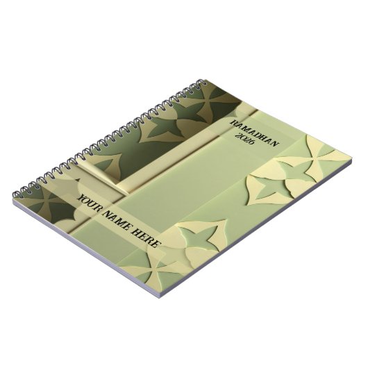 Carnet Modern Geometric Muslim (Côté gauche)