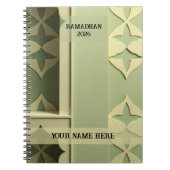 Carnet Modern Geometric Muslim (Devant)
