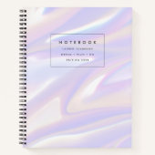 Carnet Modern Holographic Notebook (Devant)