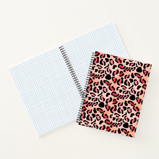 Carnet Modern Leopard Pattern Animal Print (Intérieur)
