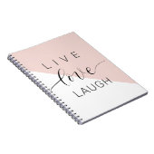 Carnet Modern Love Laugh Motivation positive (Côté Droit)