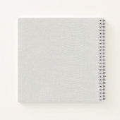 Carnet Modern minimalist Gray Wedding (Dos)