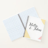 Carnet "Modern Minimalist Notes & Ideas Carnet" (Intérieur)