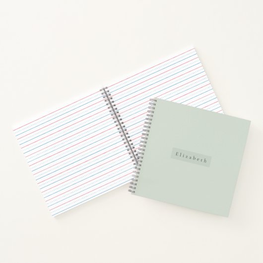 Carnet Modern Name  Notebook (Intérieur)