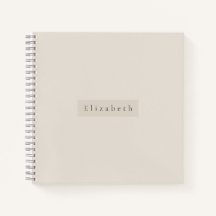 Modern Name Notebook