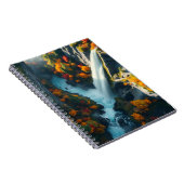 Carnet Modern Navy & Gold Abstract Mountain Peak – Luxury (Côté Droit)