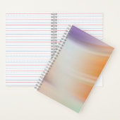 Carnet Modern Pastel Gradient Spiral Notebook (À l'intérieur)