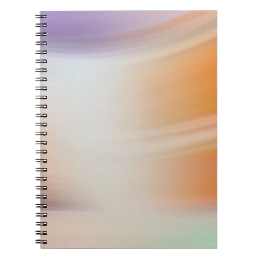Carnet Modern Pastel Gradient Spiral Notebook (Devant)