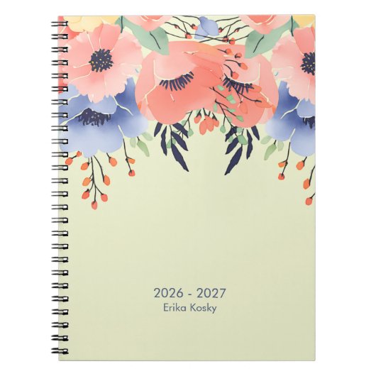 Carnet Modern Personalized Professional Aesthetic (Devant)