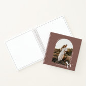 Carnet Modern Photo Arch Mariage Rose Taupe Guest Book (Intérieur)