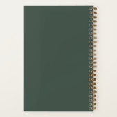 Carnet Modern School Brain Dump List Funny Green (Verso)
