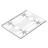 Carnet Modern, simple elegant luxury illustration pattern (Côté gauche)