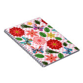 Carnet Modern Spring Garden Butterfly Floral  (Côté Droit)