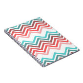 Carnet Modern, trendy, colorful chevron zigzag (Côté Droit)