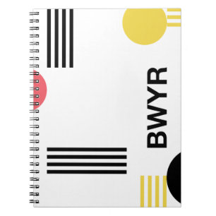 Carnet Modern, urban graphic with typography and shapes