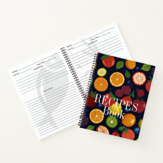 Carnet Modern Vintage Personalized Recipe Notebook