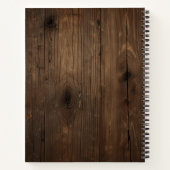 Carnet Modern Vintage Personalized Recipe Notebook (Dos)